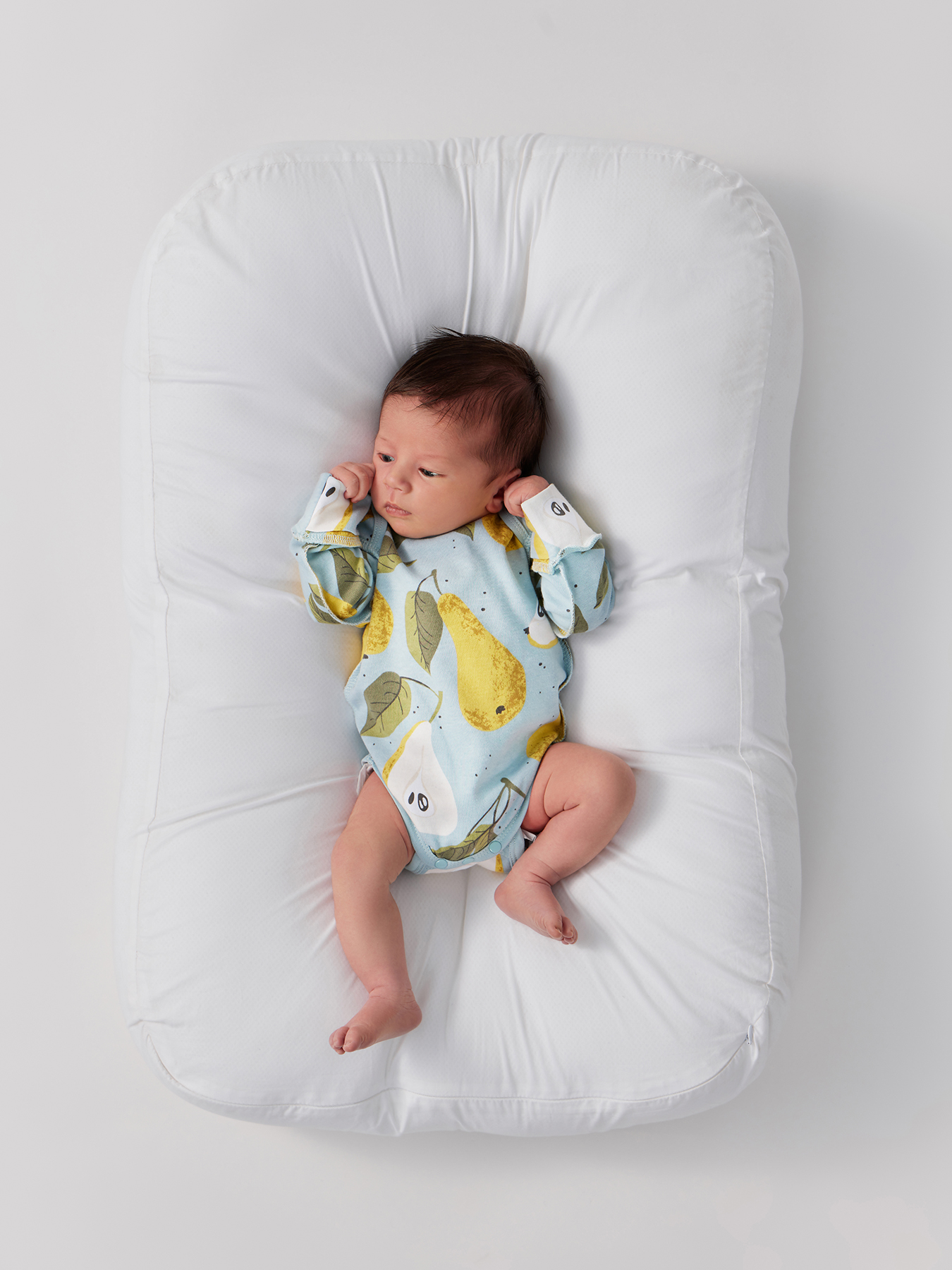 cguyg7zc2qilhwis6dfsd8nznmpdcdws Боди с длинным рукавом детское Happy Baby (набор 3 шт.) pear 2