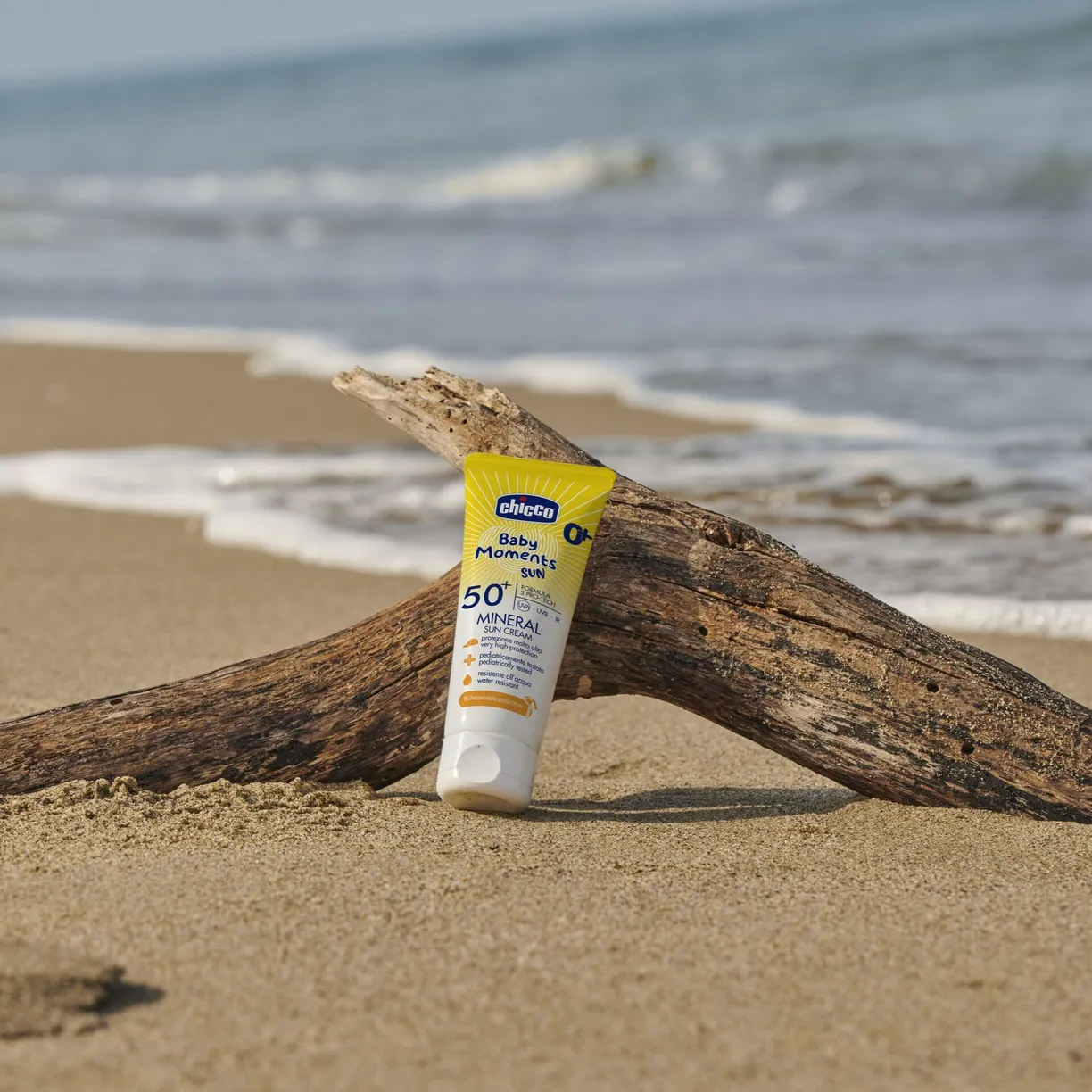 Крем минеральный солнцезащитный Chicco SPF50+ 75 мл 3