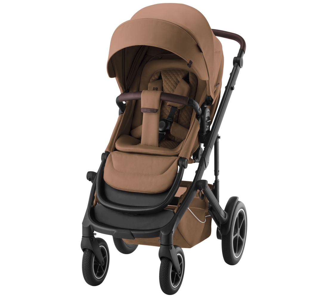 SMILE_5Z_WarmCaramel_1 Комплект 3в1 Britax Roemer коляска SMILE 5Z LUX|Warm Caramel + автокресло BABY-SAFE PRO Space Black 5