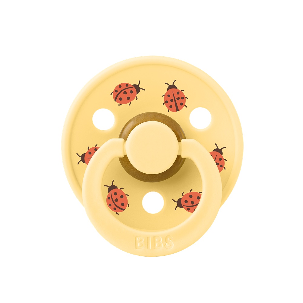 Пустышка латексная BIBS Studio Colour, - Ladybug Friends, 0+ мес. 1