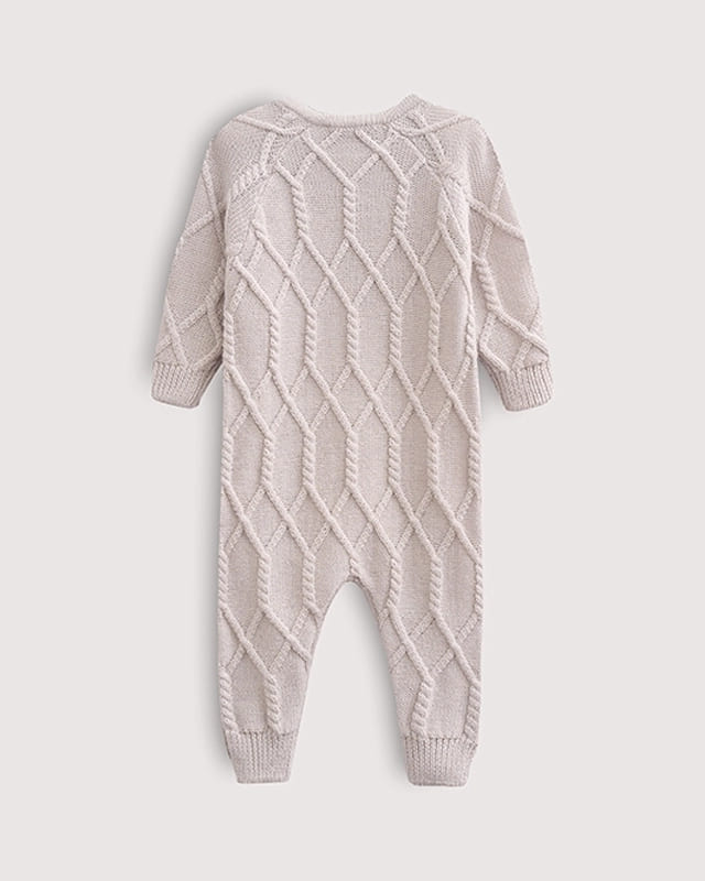 комбинезон детский кремовый