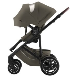 Комплект 3в1 Britax Roemer коляска SMILE 5Z LUX,Urban Olive + автокресло BABY-SAFE PRO Space Black 18 Urban_Olive_SpaceBl