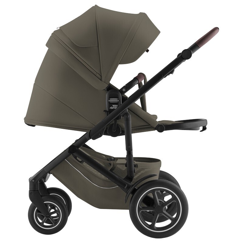 Комплект 3в1 Britax Roemer коляска SMILE 5Z LUX,Urban Olive + автокресло BABY-SAFE PRO Space Black 7 Urban_Olive_SpaceBl