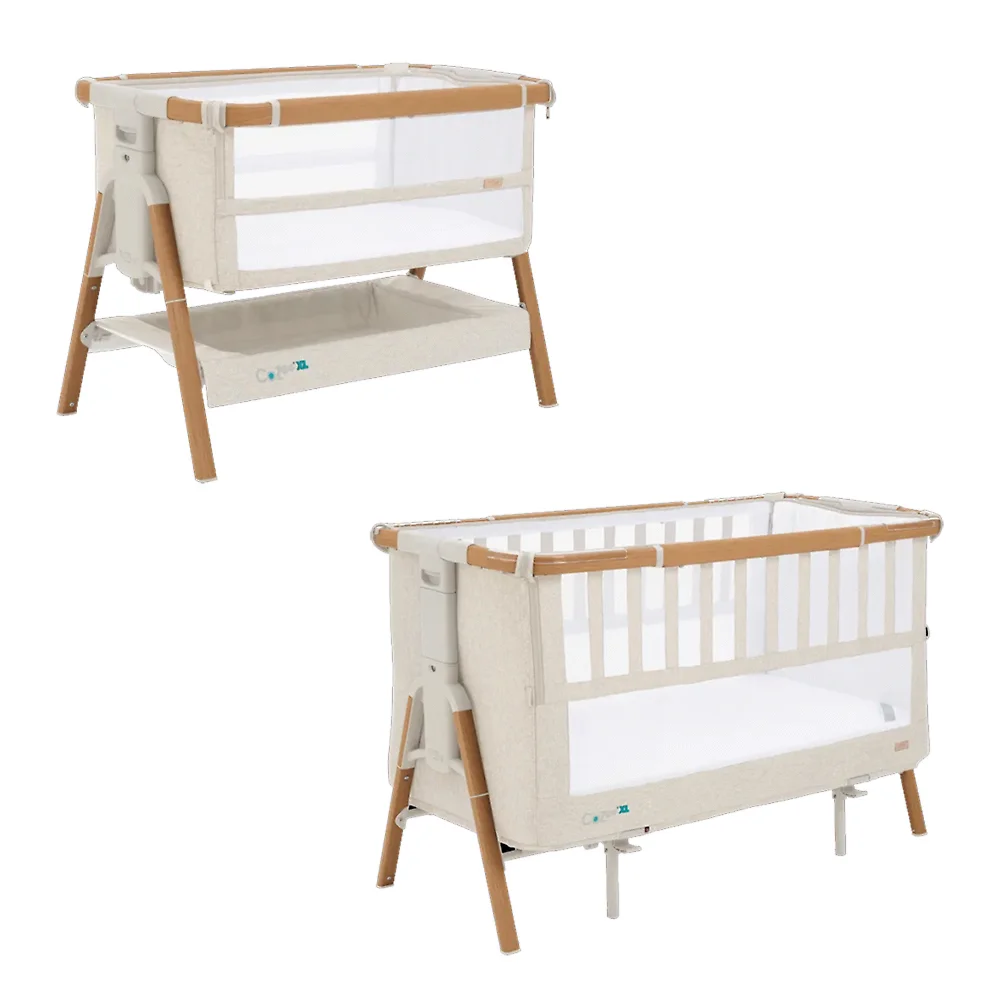 Кровать-трансформер приставная Tutti Bambini CoZee XL 1 tutti-bambini-cozee-xl-scandinavian-walnut
