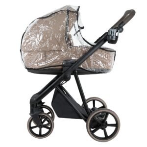 Коляска 2 в 1 ROAN SOL VINTAGE Luxury на черной раме 23 коляска 2 в 1