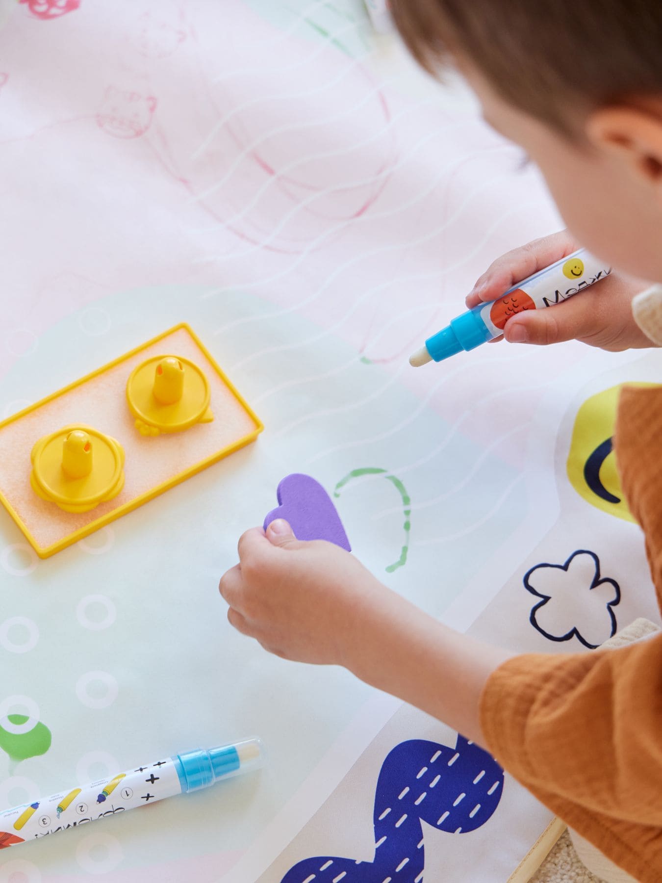 Коврик для рисования Happy baby Aqua Draw 8 коврик для рисования