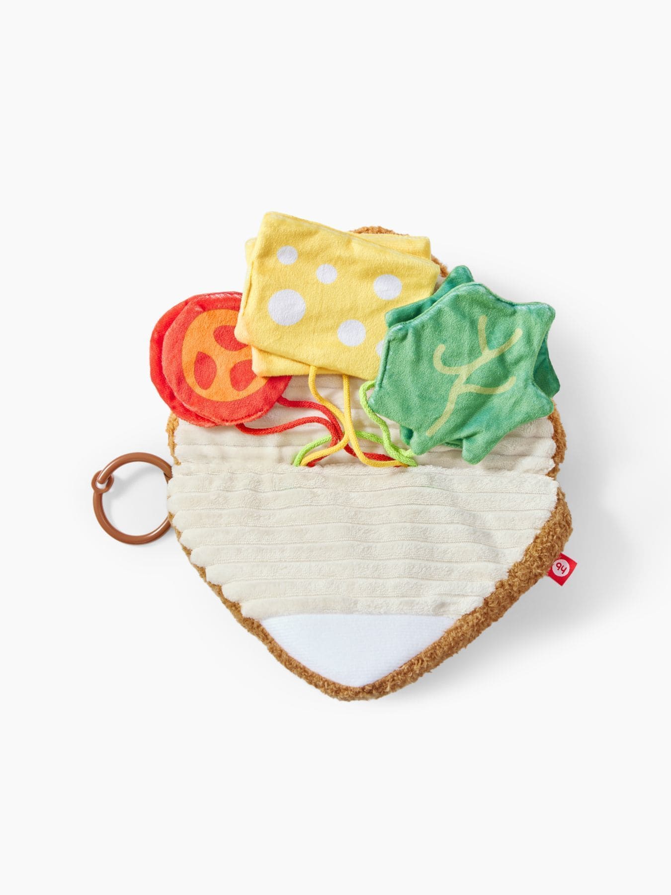 Игрушка-шуршалка Happy baby подвесная Сэндвич 2 сендвич