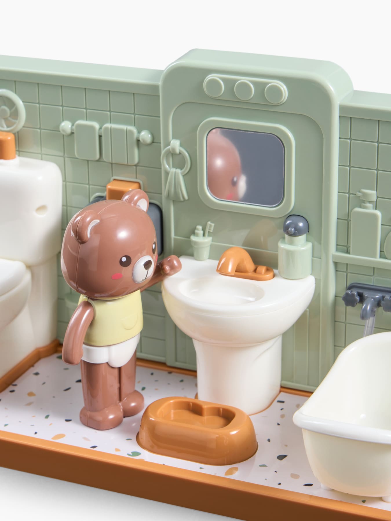 Набор игрушечный Happy baby ванная HAPPY BATHROOM 4 набор игрушечный