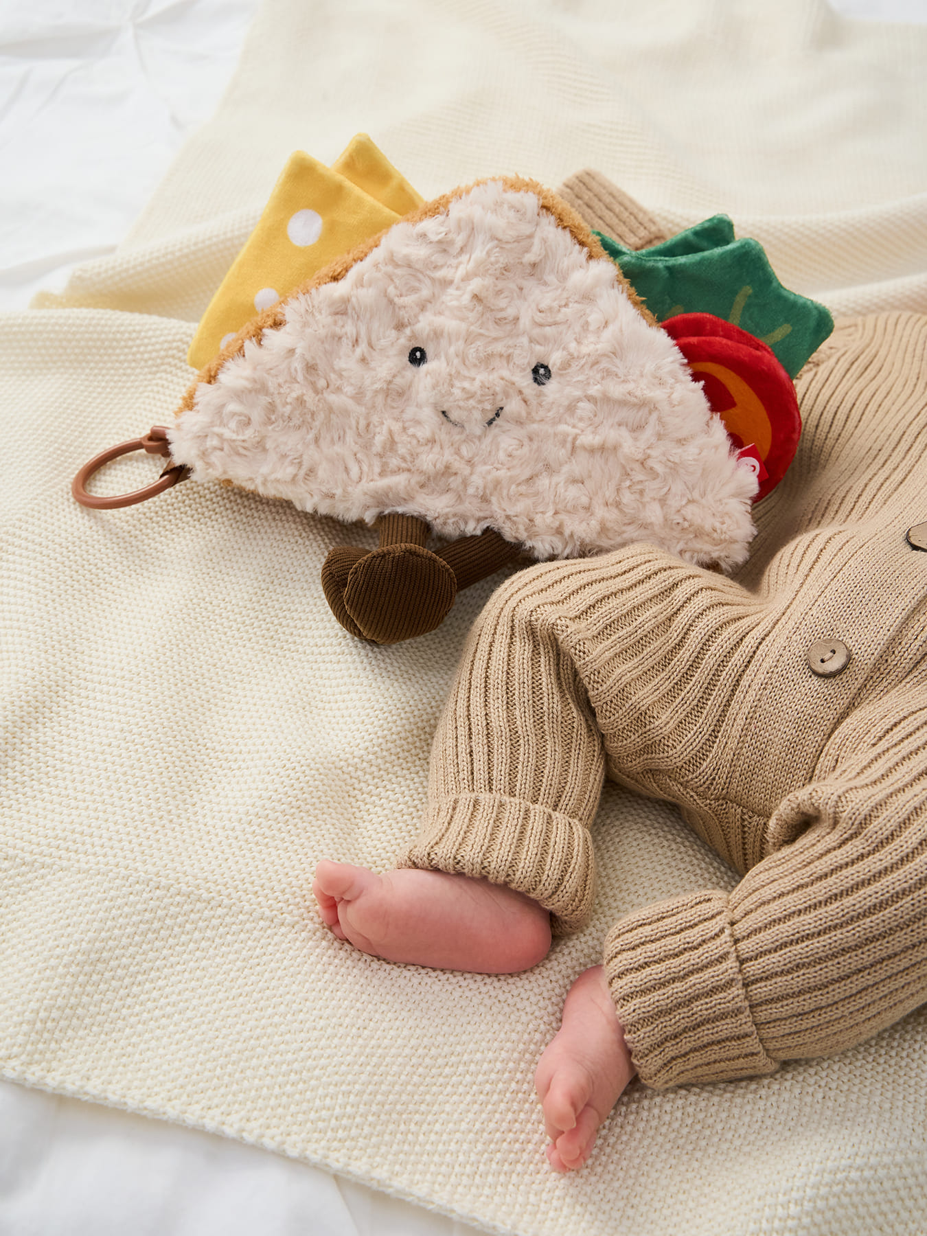 Игрушка-шуршалка Happy baby подвесная Сэндвич 9 сендвич