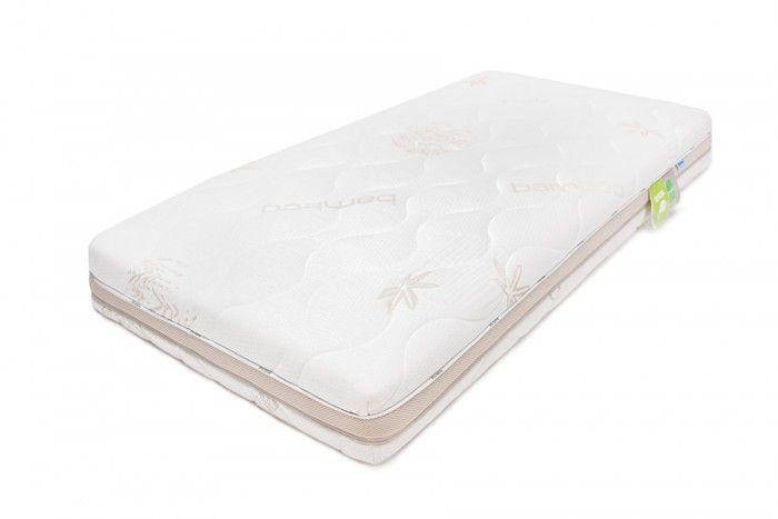 Матрас в кроватку PLITEX Bamboo Nature кокос+латекс 119х60х11см