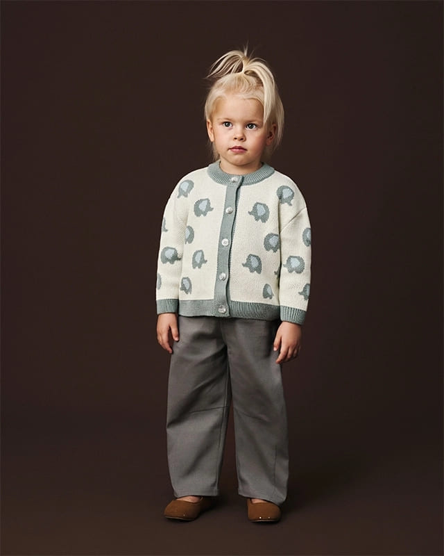 кардиган слоники