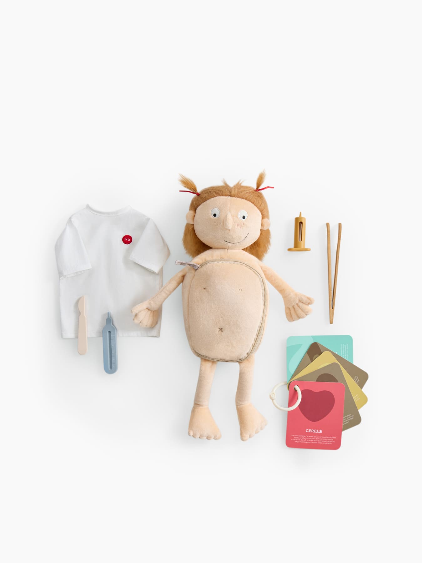 Мягкая игрушка Happy Baby ,FUNNY ANATOMY «ФАНИ АНАТОМИ»