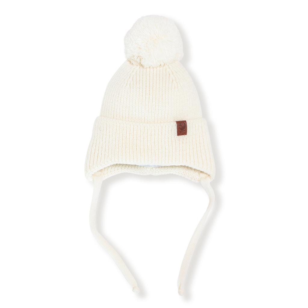 шапка с помпоном