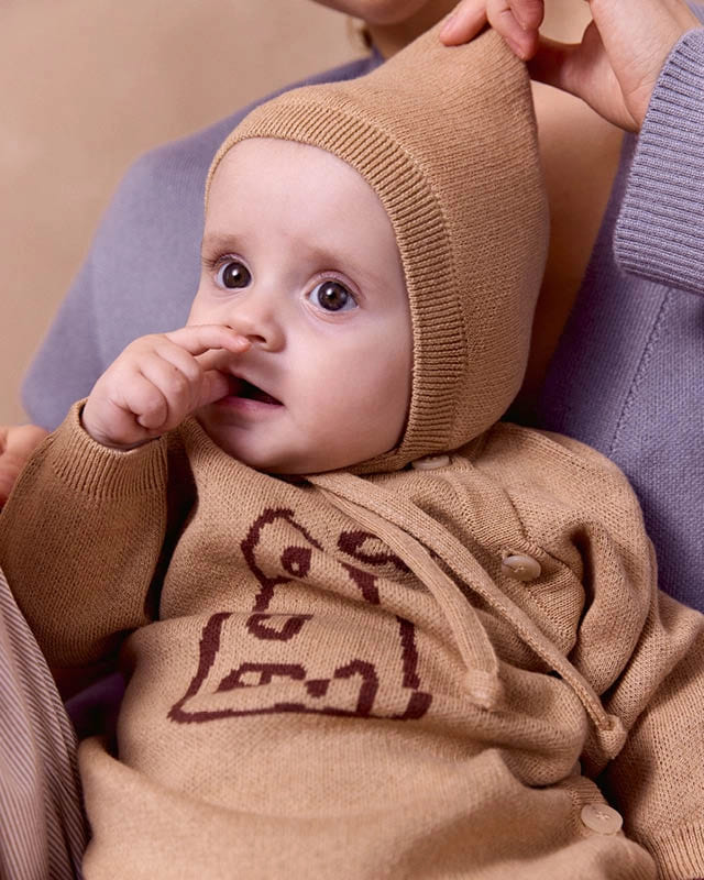 Шапка детская Loomknits Бежевый LW5292