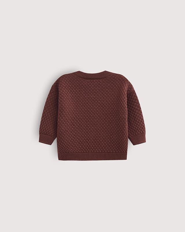 кардиган шоколад