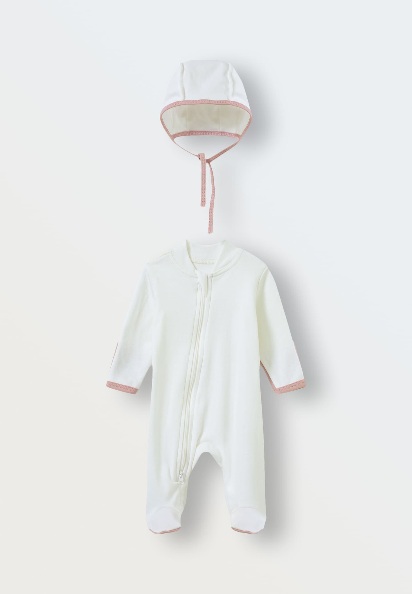 Комплект на выписку Toucankids для девочки 2 предмета (слип-чепчик)