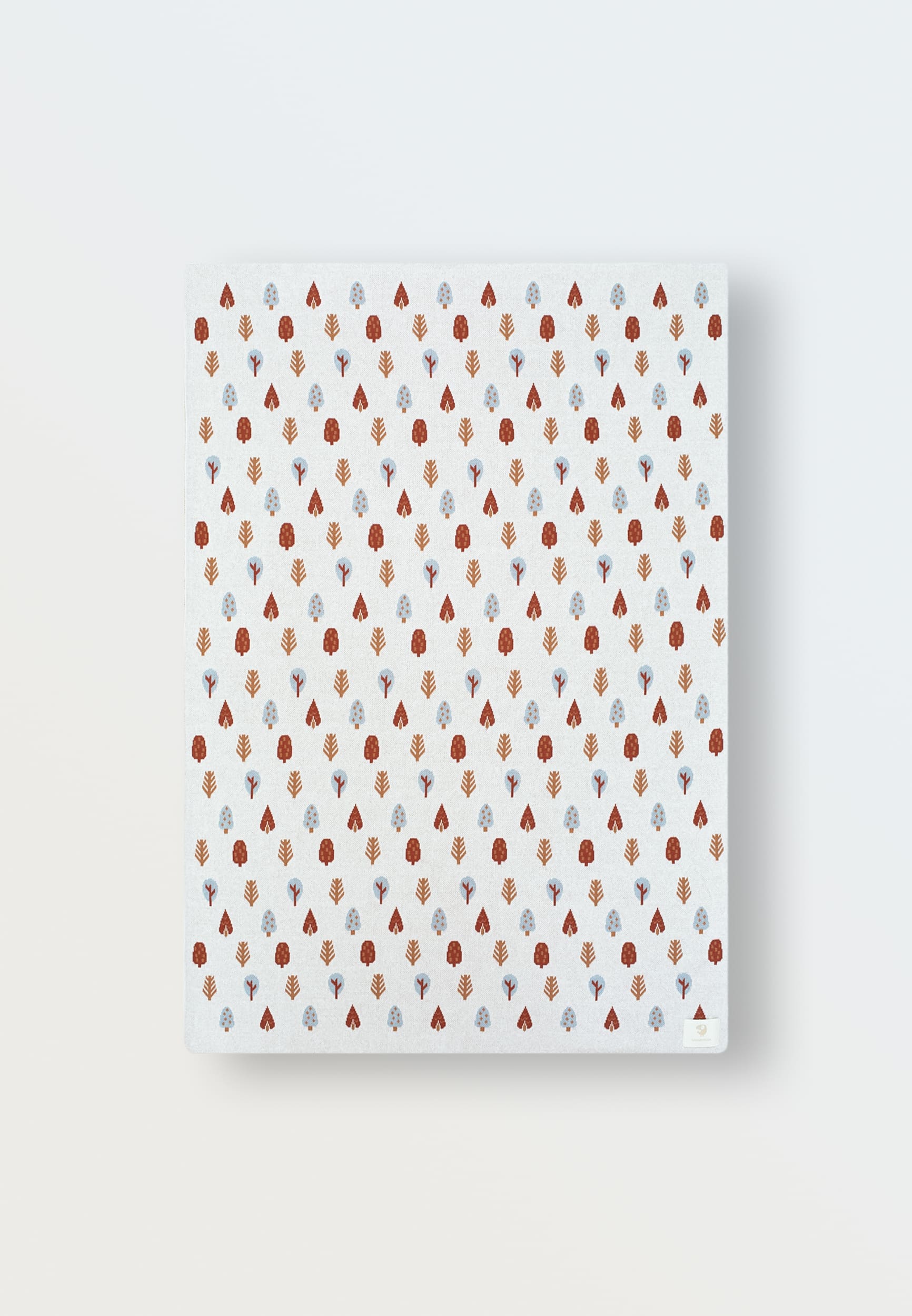 плед деревья