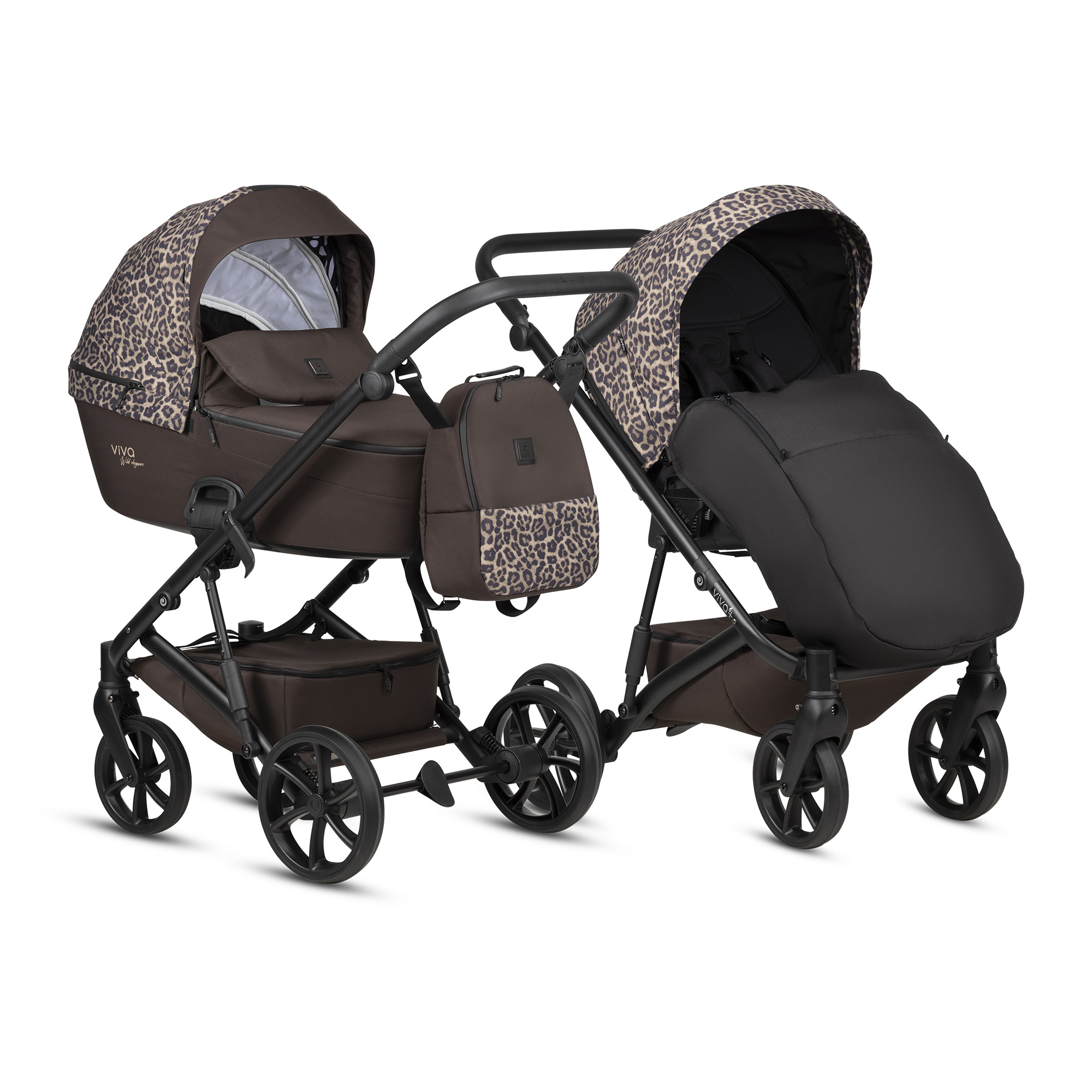 Коляска 2в1 Tutis VIVA 6+ WILD ELEGANCE 1 Коляска 2в1 Tutis VIVA 6+ WILD ELEGANCE