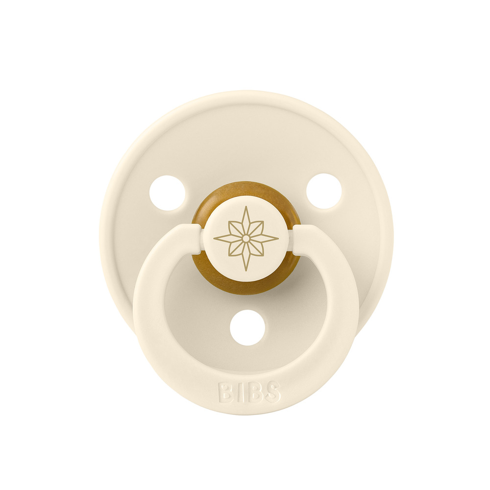 Пустышка латексная BIBS Colour mini - Noor, 6+ мес