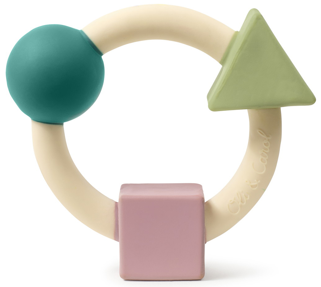 Игрушка-прорезыватель Oli&Carol Teething Ring GEOMETRIC 1 Игрушка-прорезыватель Oli&Carol Teething Ring GEOMETRIC