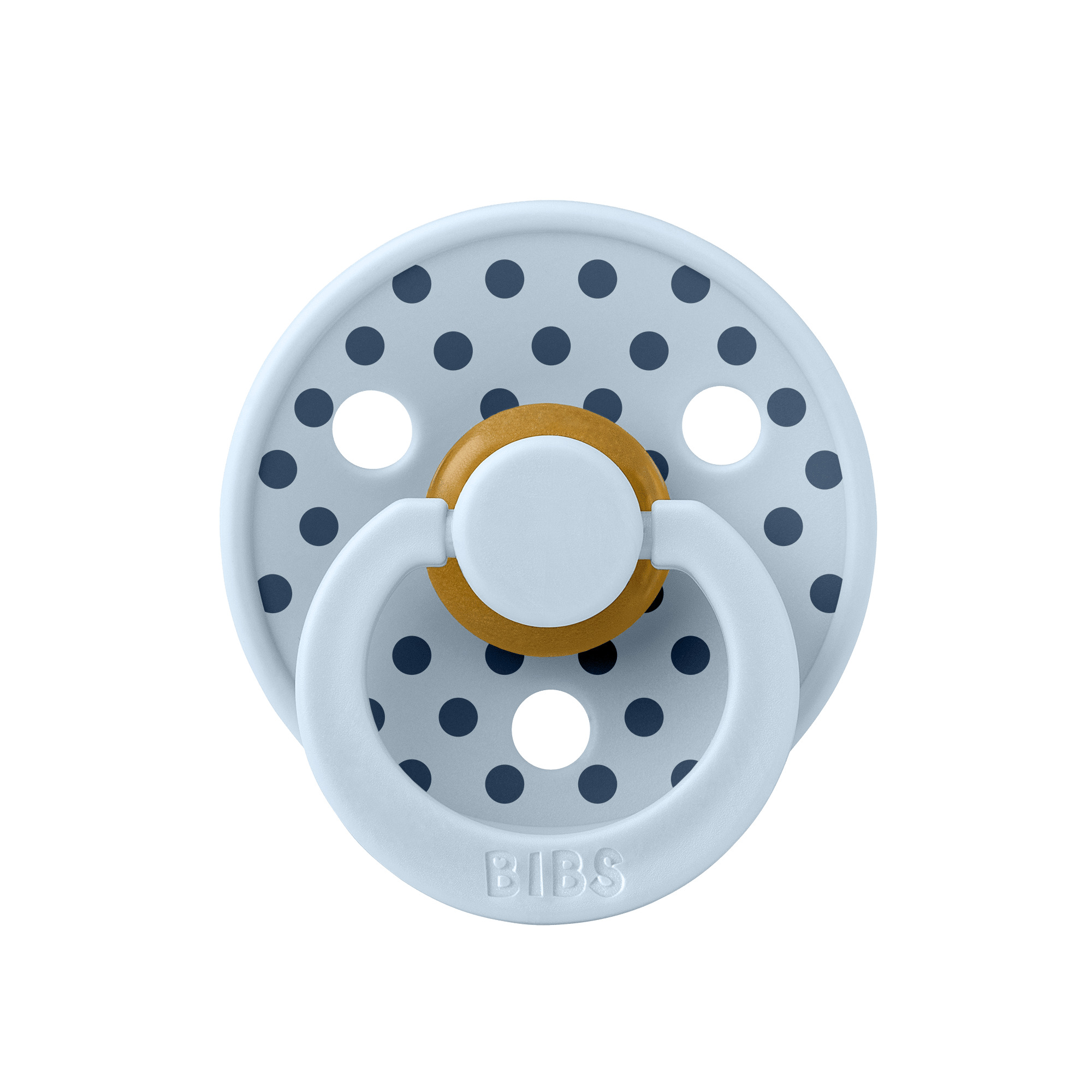 Пустышка латексная BIBS Studio Colour - Polka, 0+ мес 1 Пустышка латексная BIBS Studio Colour - Polka, 6+ мес