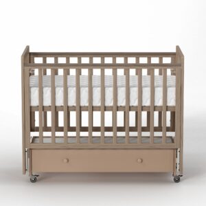 Кроватка Antemi Classic Sleep Premium с маятником и ящиком 12060