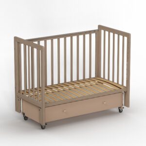 Кроватка Antemi Classic Sleep Premium с маятником и ящиком 12060