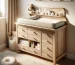 dall-e-2024-05-23-11.29.20-an-ultra-realistic-illustration-of-a-changing-table-in-a-nursery-room.-the-changing-table-is-made-of-fine-polished-natural-wood-with-a-smooth-finish